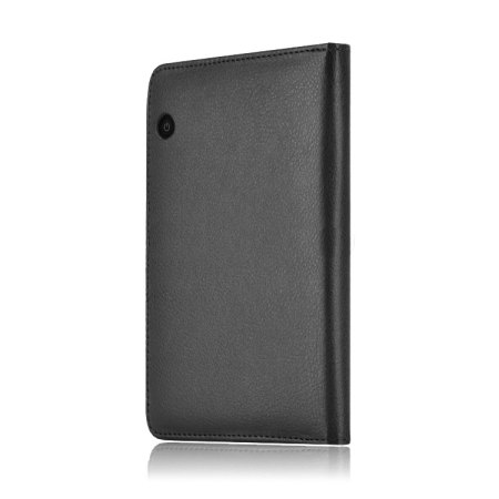 Encase Leather-Style Amazon Kindle Voyage Folio Case - Black