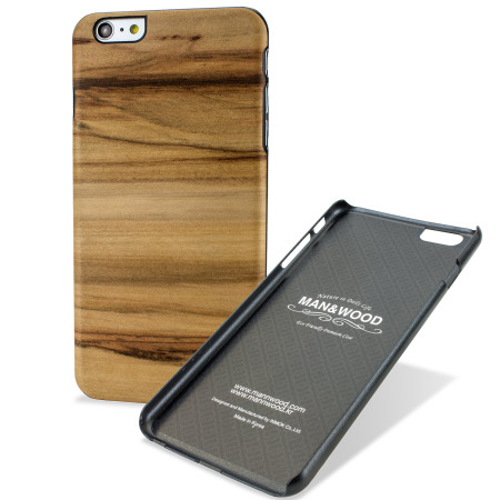 Funda iPhone 6 Plus Man&Wood de Madera - Capuchino