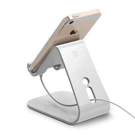 Elago M2 Aluminium-Style Universal Smartphone Desk Stand - Silver