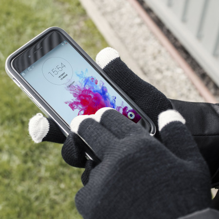Gants Smart TouchTip Ecran tactile pour Femmes - Noir