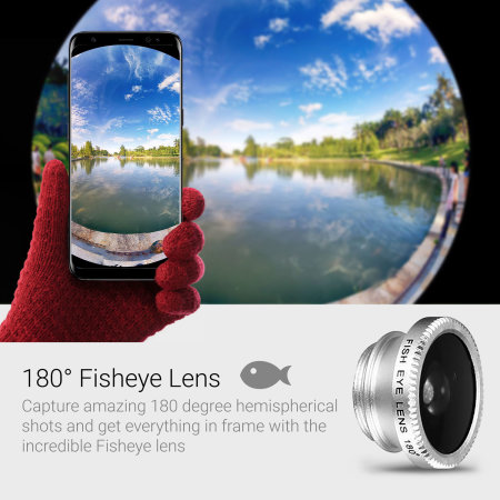 Olixar 3-in-1 Universele Clip Camera Lens