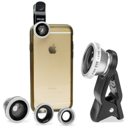 Olixar 3-in-1 Universele Clip Camera Lens