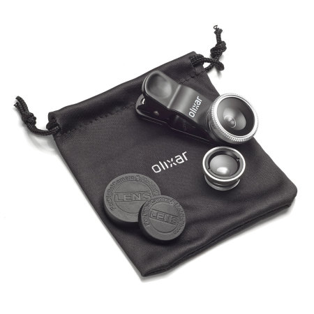 Olixar 3-in-1 Universal Clip Kamera Objektiv Set