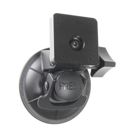 Brodit Universal Suction Mount with AMPS Plate - Black