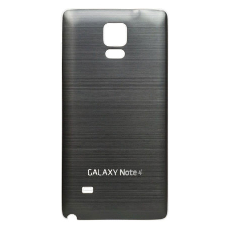 Cache Batterie Aluminium Brossé Samsung Galaxy Note 4 - Gunmetal