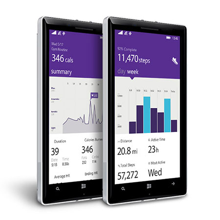 Microsoft Band iOS, Android & Windows Phone Activity Tracker - Medium