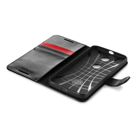 Spigen Google Nexus 6 Wallet S Case - Black