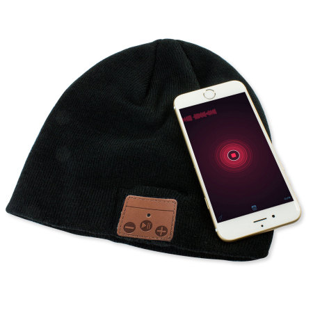 Bluetooth Wireless Woolly Hat -  Black