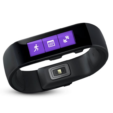 Bracelet connecté Microsoft Band iOS, Android & Windows - Small