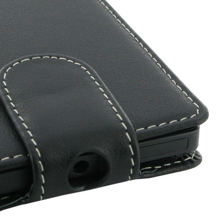 PDair Leather Nokia Lumia 930 Top Flip Case - Black