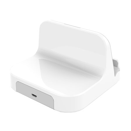 Apple iPad / iPhone Lightning Case kompatibles Dock in Weiß