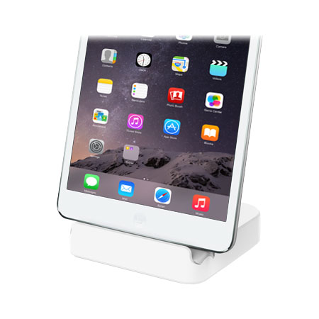 Apple iPad / iPhone Lightning Case kompatibles Dock in Weiß