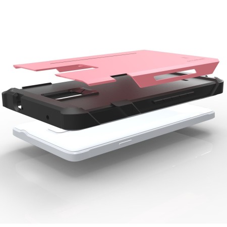 Coque Samsung Galaxy Note 4 Obliq Skyline Pro - Rose