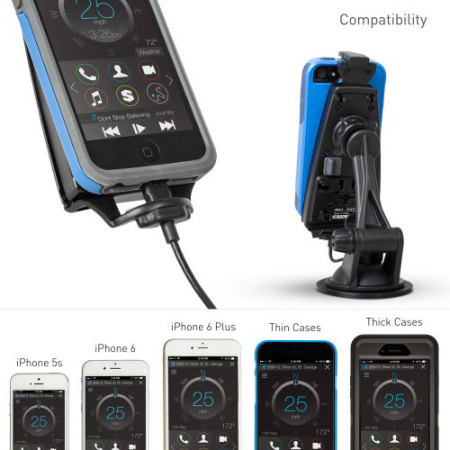 iBOLT iPro2 MFi iPhone X / 8 / 7 / 6 / 5 Series Active Car Holder