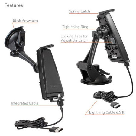 Support Voiture iPhone 6S / 6, 5S / 5C / 5 iBOLT iPro2 Actif