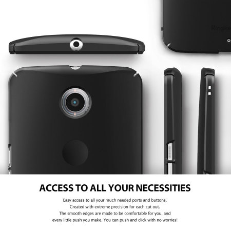 Rearth Ringke Slim Case Nexus 6 Hülle in Schwarz