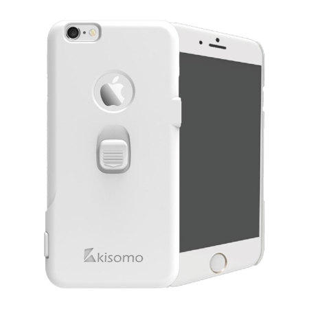  Kisomo iSelf iPhone 6S Plus / 6 Plus Selfie Case - Wit
