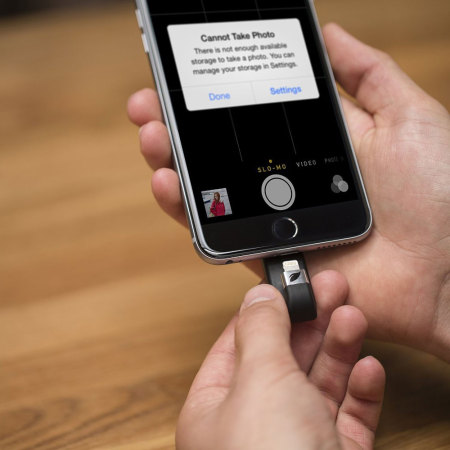 Leef iBridge 32GB Mobile Storage Drive for iOS Devices - Black