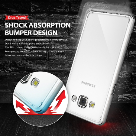 Rearth Ringke Fusion Samsung Galaxy A3 2015 Case - Crystal Clear