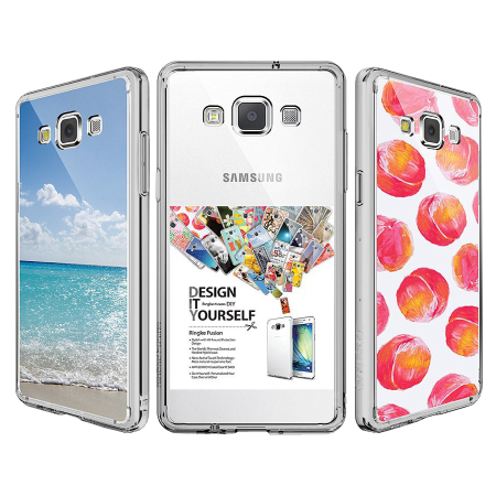 Rearth Ringke Fusion Samsung Galaxy A5 2015 Case - Smoke Black