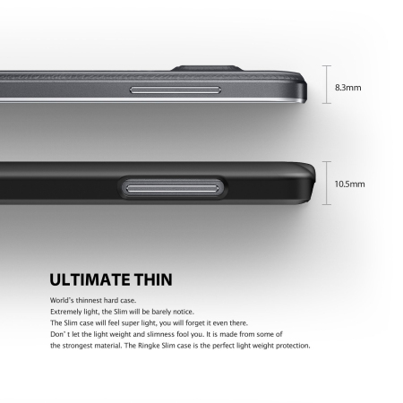 Rearth Ringke Slim Case Galaxy Note Edge Hülle in Schwarz