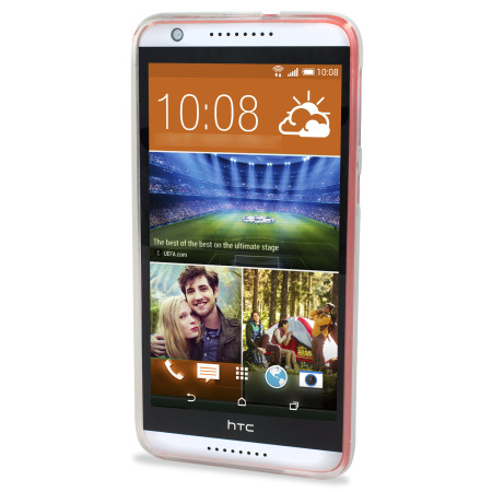 Encase FlexiShield HTC Desire 820 Case - Frost White