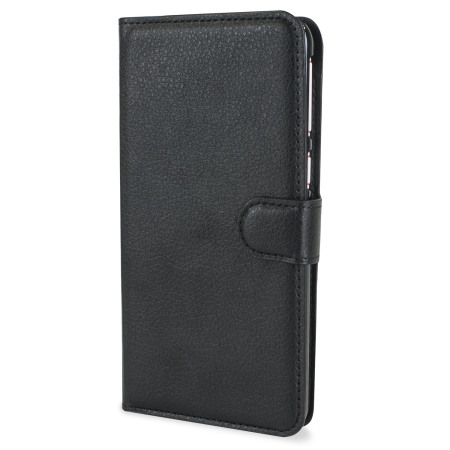 Encase Leather-Style HTC Desire 820 Wallet Case - Black