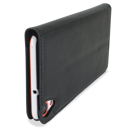 Encase Leather-Style HTC Desire 820 Wallet Case - Black