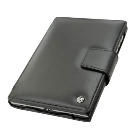 Noreve Tradition B BlackBerry Passport Leather Case - Black