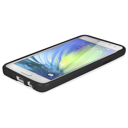 Olixar FlexiShield Samsung Galaxy A3 2015 Case - Black