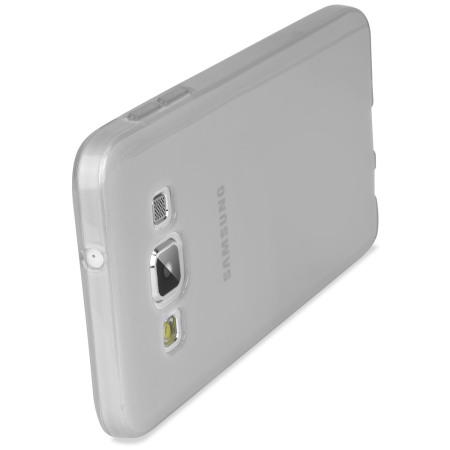 Encase FlexiShield Samsung Galaxy A7 2015 Gel Deksel - Frosthvit