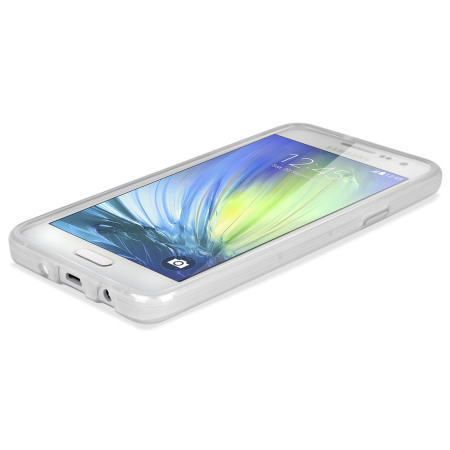 Encase FlexiShield Case Samsung Galaxy A7 Hülle in Frost Weiß