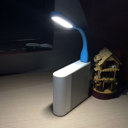 Lámpara luz LED USB enCharge - Azul
