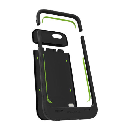 Mophie MFi iPhone 6S / 6 Juice Pack Plus Rugged Battery Case - Black