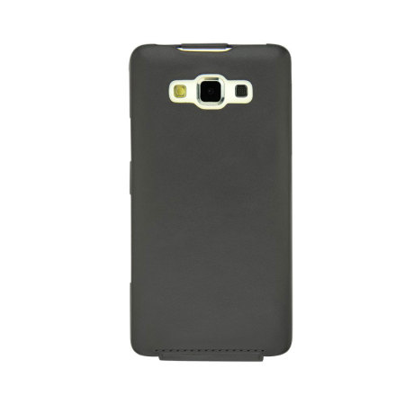 Noreve Tradition Samsung Galaxy A7 2015 Leather Case - Black