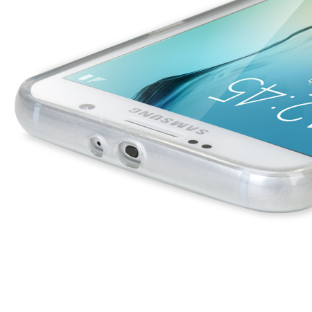 Coque Samsung Galaxy S6 Encase FlexiShield – Blanche Givrée