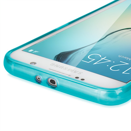 Olixar FlexiShield Samsung Galaxy S6 Gelskal - Ljusblå