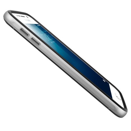 Spigen Neo Hybrid Case Galaxy S6 Hülle in Satin Silver