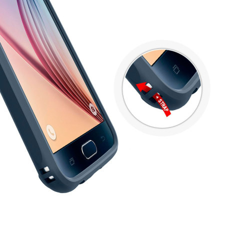 Spigen Ultra Hybrid Samsung Galaxy S6 Case - Metal Slate