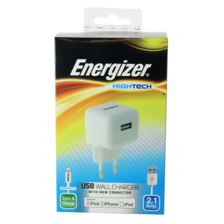 Energizer High Power 2.1A Lightning USB EU netadapter