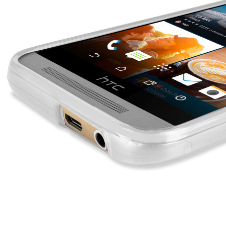 Encase FlexiShield Case HTC One M9 Hülle in Frost White