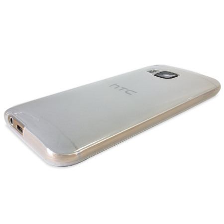 Funda HTC One M9 Olixar FlexiShield - Blanca Transparente