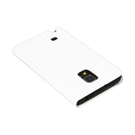 Zenus Minimal Diary Samsung Galaxy Note Edge Tasche in Weiß