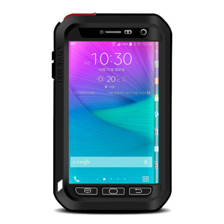 Love Mei Powerful Samsung Galaxy Note Edge Protective Case - Black