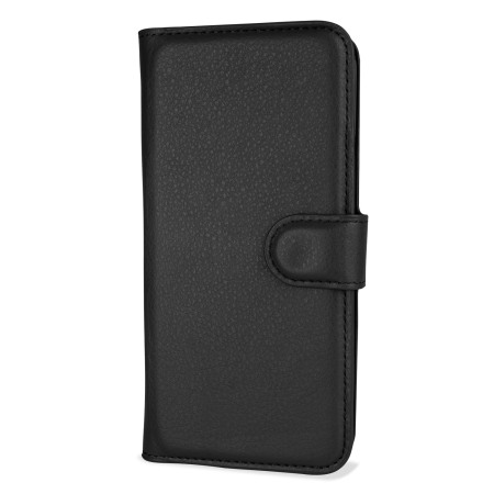 Olixar Leather-Style HTC One M9 Wallet Case - Black