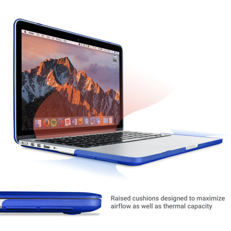 Olixar ToughGuard MacBook Pro Retina 13 inch hårt skal - Blå