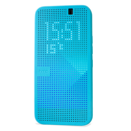 voice merger compact Official HTC One M9 Dot View Ice Premium Case - Turquoise