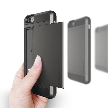 Verus Damda Slide iPhone 6 Case - Donker Zilver