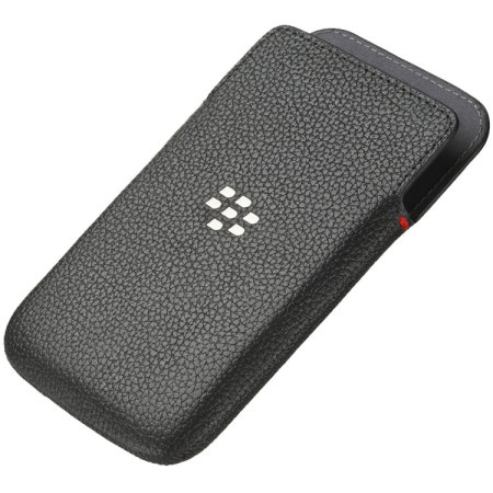 Etui en Cuir BlackBerry Classic - Noir