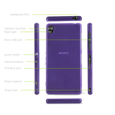 4 Pack Encase FlexiShield Sony Xperia Z3 Cases